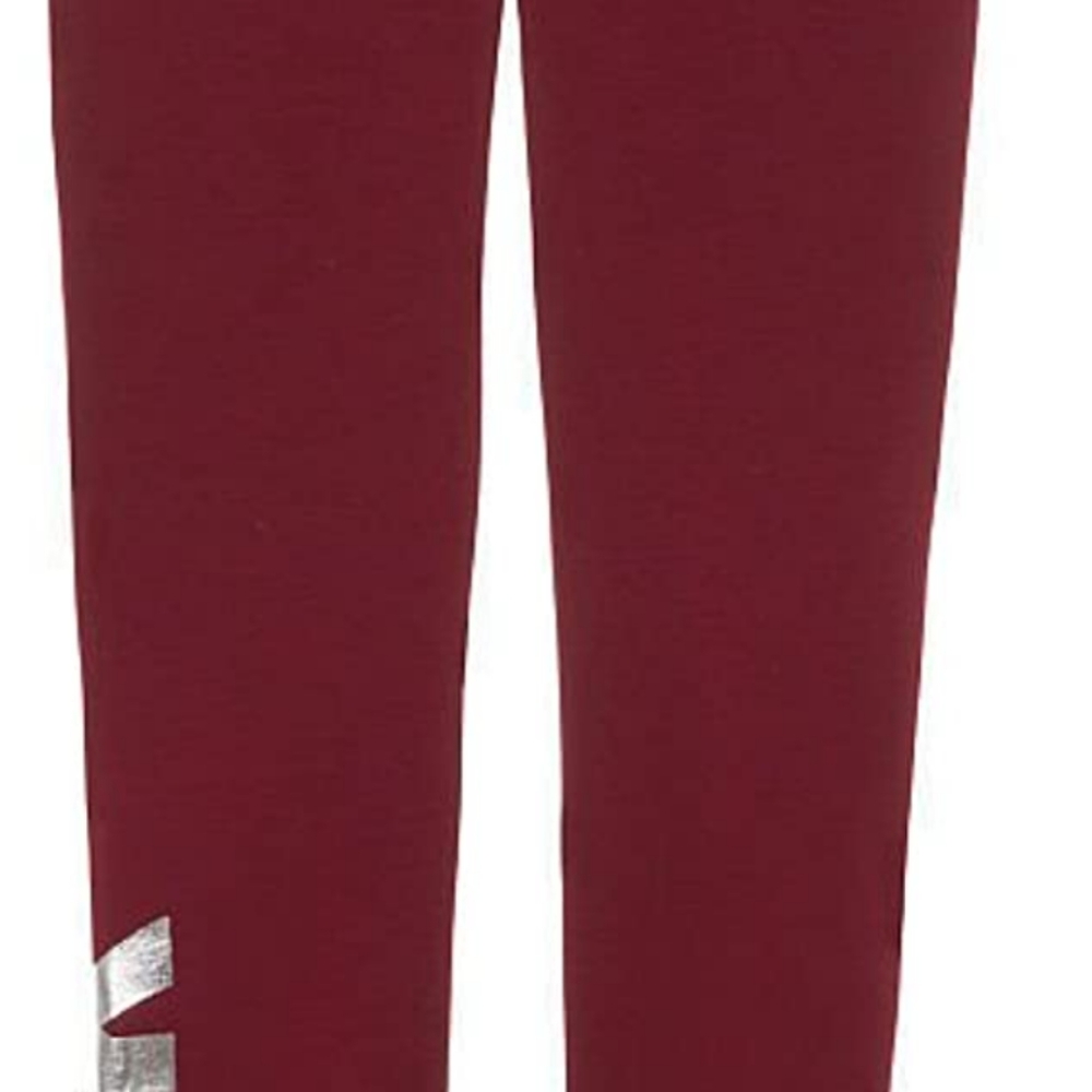 Victoria's Secret PINK Cozy Fleece Pants Skinny Fit Red Wine Sz 10
